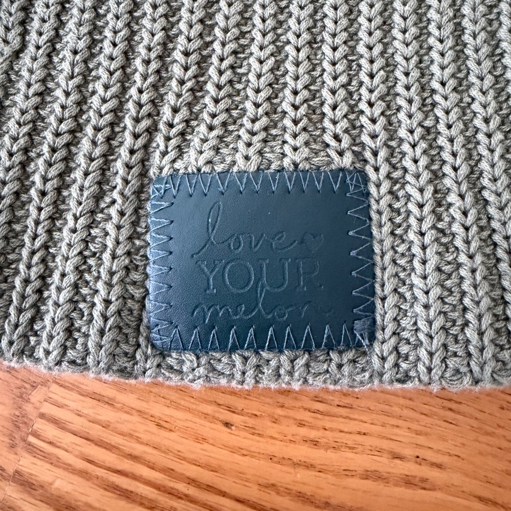Love Your Melon Army Green Monochrome Beanie - Picture 2 of 6